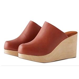 rachel comey warren mule whiskey clogs brown 7